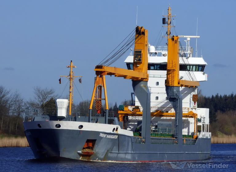 trent navigator (General Cargo Ship) - IMO 9631369, MMSI 246867000, Call Sign PCOV under the flag of Netherlands