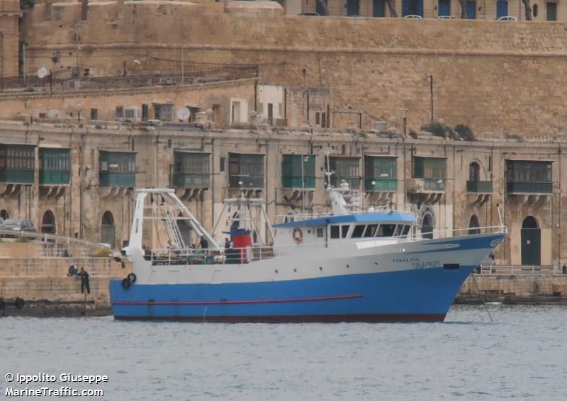 padre pio (Fishing vessel) - IMO , MMSI 247151690, Call Sign IFOW under the flag of Italy
