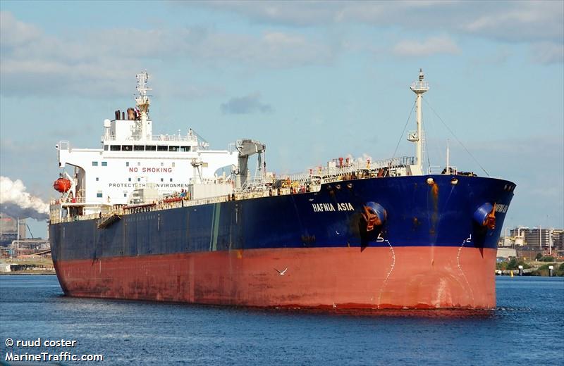 hafnia asia (Oil Products Tanker) - IMO 9467809, MMSI 248949000, Call Sign 9HA4880 under the flag of Malta