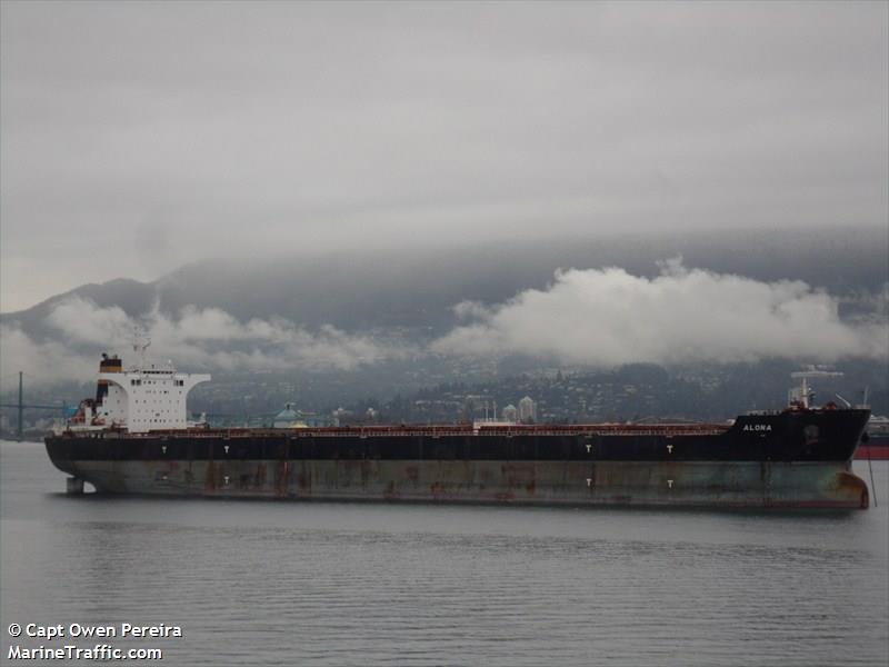 alona (Bulk Carrier) - IMO 9493016, MMSI 249634000, Call Sign 9HWM9 under the flag of Malta