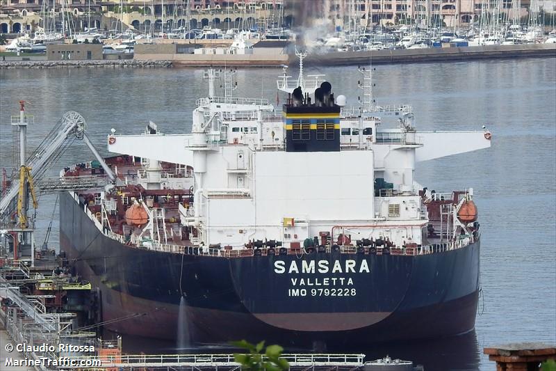 samsara (Crude Oil Tanker) - IMO 9792228, MMSI 249820000, Call Sign 9HA4388 under the flag of Malta