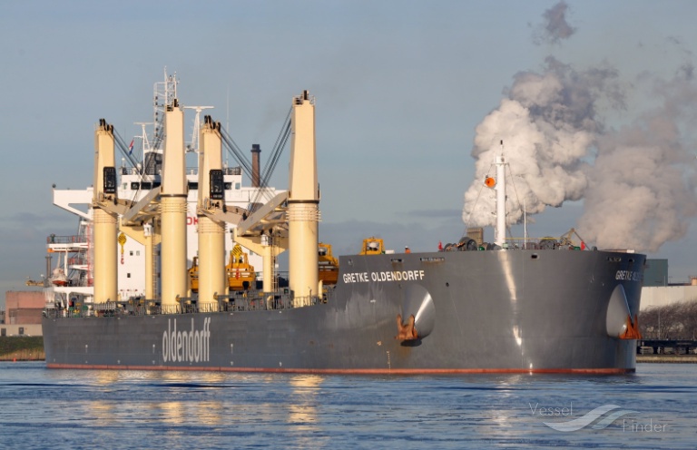 gretke oldendorff (Bulk Carrier) - IMO 9681962, MMSI 255805621, Call Sign CQFT under the flag of Madeira