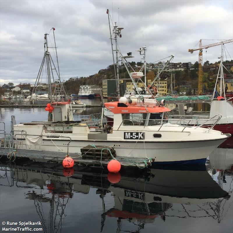 nanna kristine (Fishing vessel) - IMO , MMSI 257073540, Call Sign LK6863 under the flag of Norway