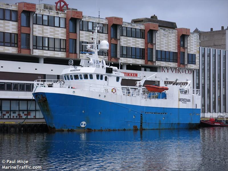 meredian guard (Research Vessel) - IMO 8609412, MMSI 259128000, Call Sign JXNI under the flag of Norway