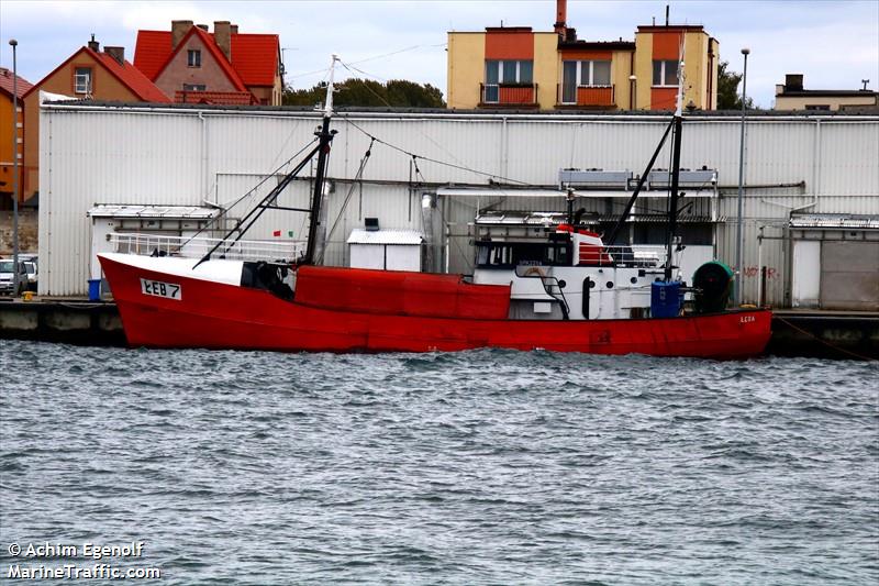 leb-7 (Fishing vessel) - IMO 8799877, MMSI 261000830, Call Sign SPK2214 under the flag of Poland