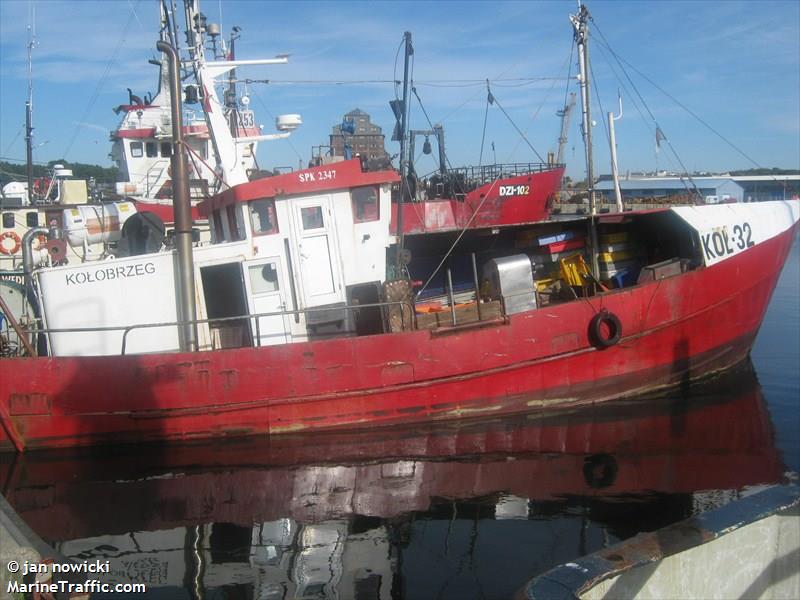 fv kol-32 (Fishing vessel) - IMO , MMSI 261004260, Call Sign SPK2347 under the flag of Poland