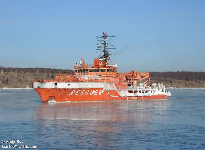 spasatel zaborshikov (Salvage Ship) - IMO 9593945, MMSI 273331870, Call Sign UBJK5 under the flag of Russia