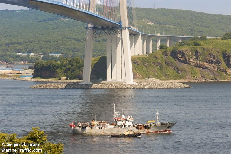 khangar (Fishing Vessel) - IMO 8747290, MMSI 273384760, Call Sign UBTO8 under the flag of Russia