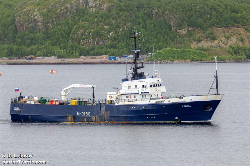 llv gemma (Fishing Vessel) - IMO 8721935, MMSI 273514800, Call Sign UCFT under the flag of Russia