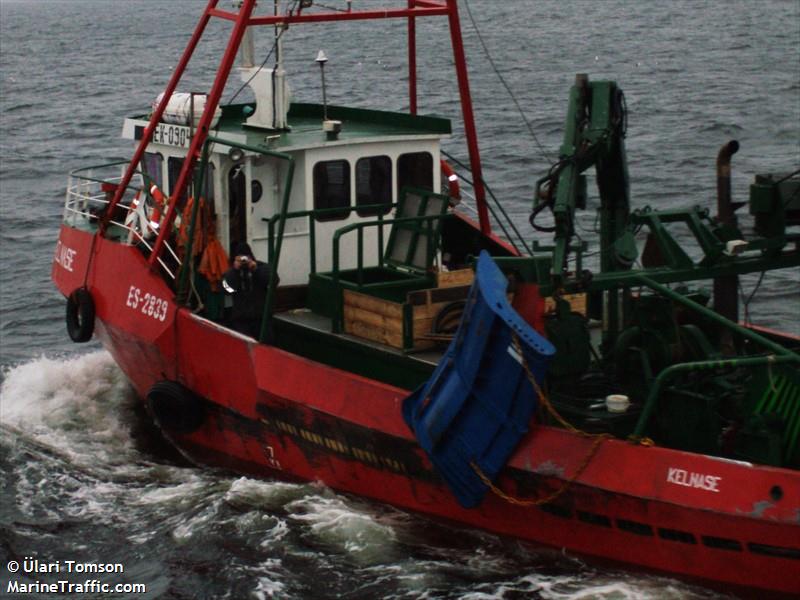 kelnase (Fishing vessel) - IMO , MMSI 276001830, Call Sign ES2839 under the flag of Estonia