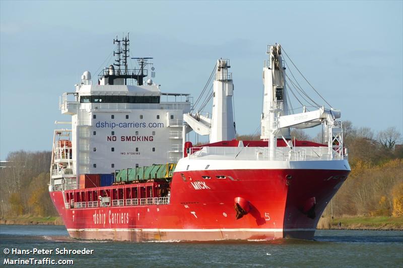 mick (General Cargo Ship) - IMO 9736183, MMSI 304342000, Call Sign V2HD4 under the flag of Antigua & Barbuda