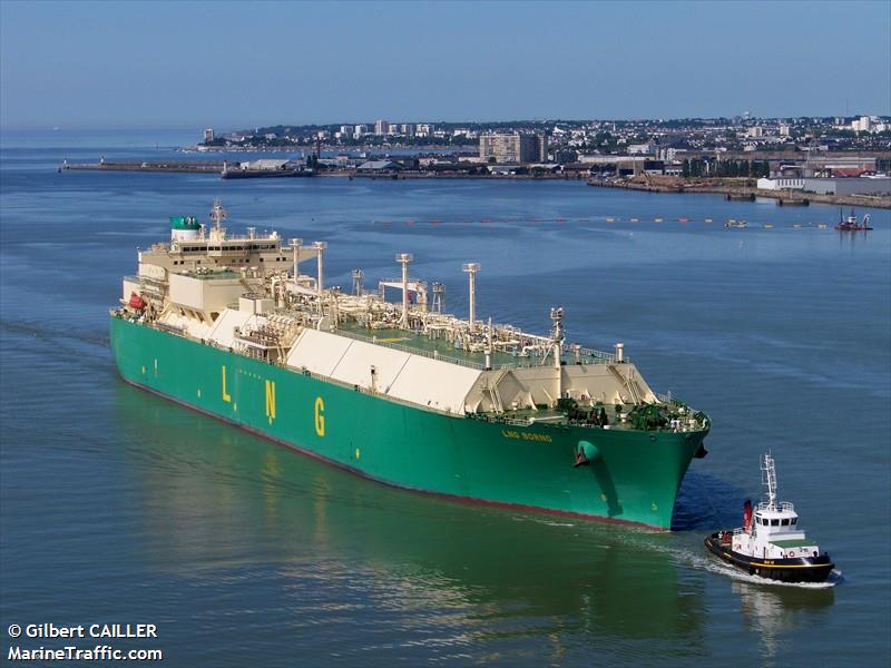 lng borno (LNG Tanker) - IMO 9322803, MMSI 310543000, Call Sign ZCDW4 under the flag of Bermuda