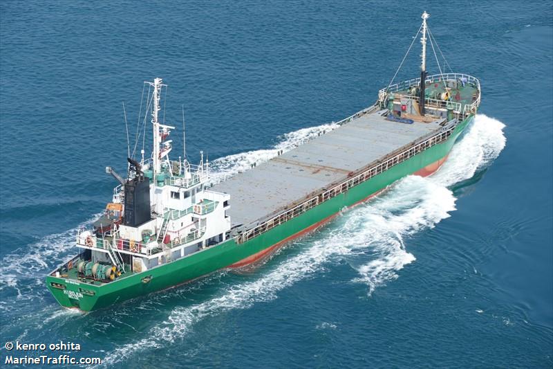 hirojun (General Cargo Ship) - IMO 9047843, MMSI 312606000, Call Sign V3YX2 under the flag of Belize
