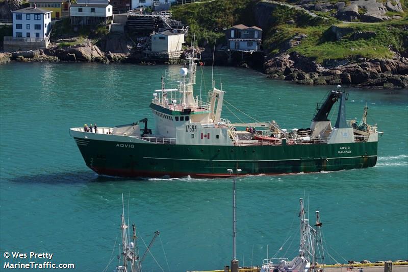 aqviq (Fishing vessel) - IMO , MMSI 316004000, Call Sign VOLT under the flag of Canada