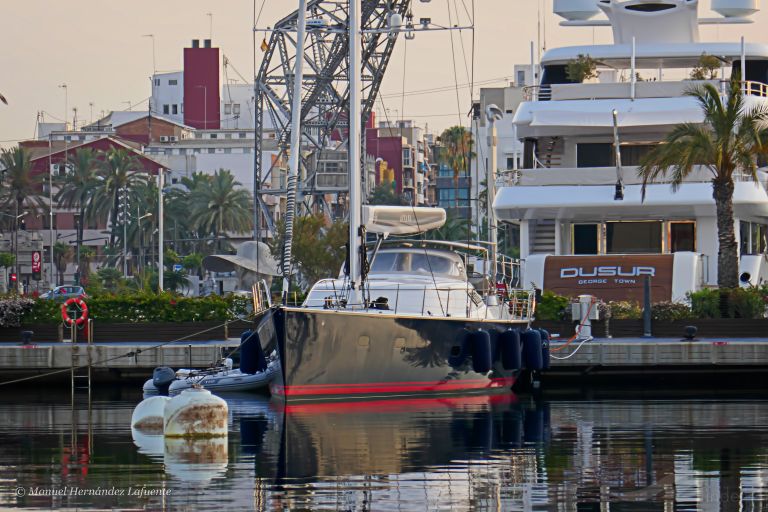 aiyana (Sailing vessel) - IMO , MMSI 319019400, Call Sign ZGAD8 under the flag of Cayman Islands