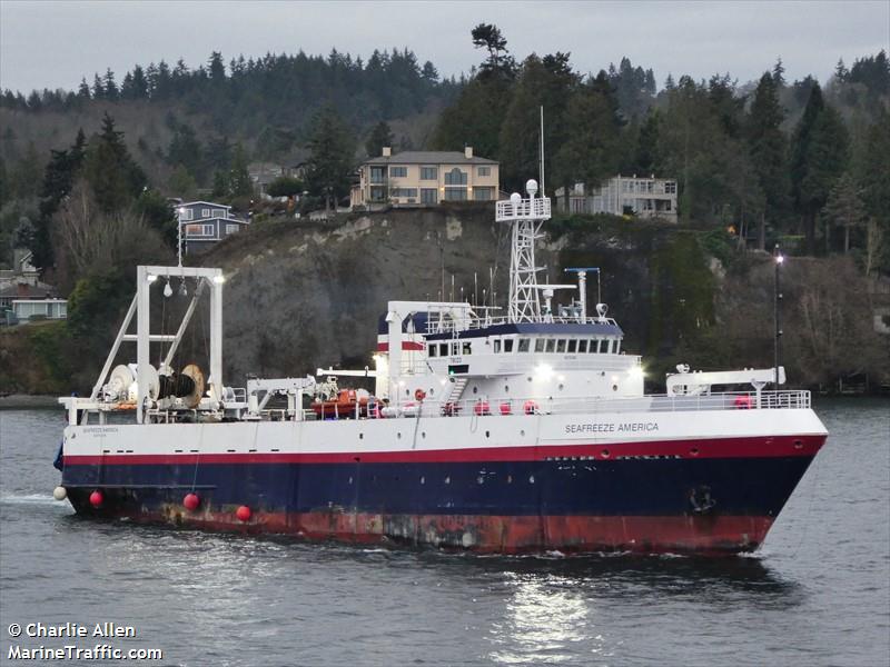 seafreeze america (Fishing Vessel) - IMO 8971138, MMSI 338384000, Call Sign WDH8281 under the flag of USA
