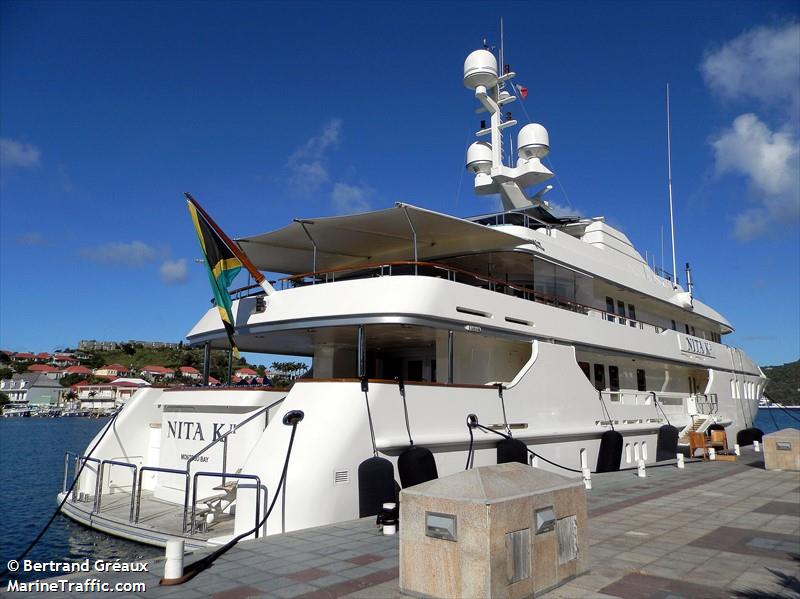 nita k 2 (Yacht) - IMO 1007940, MMSI 339435000, Call Sign 6YSL2 under the flag of Jamaica