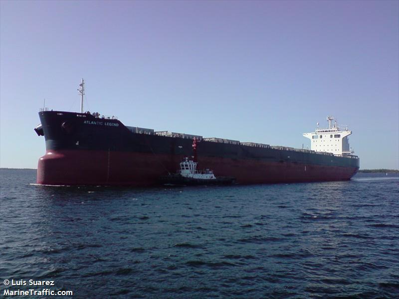 atlantic legend (Bulk Carrier) - IMO 9425667, MMSI 351538000, Call Sign 3FPJ7 under the flag of Panama
