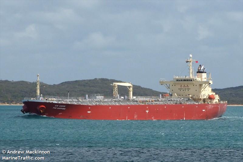 pro sapphire (Oil Products Tanker) - IMO 9274484, MMSI 351966000, Call Sign 3FPD2 under the flag of Panama