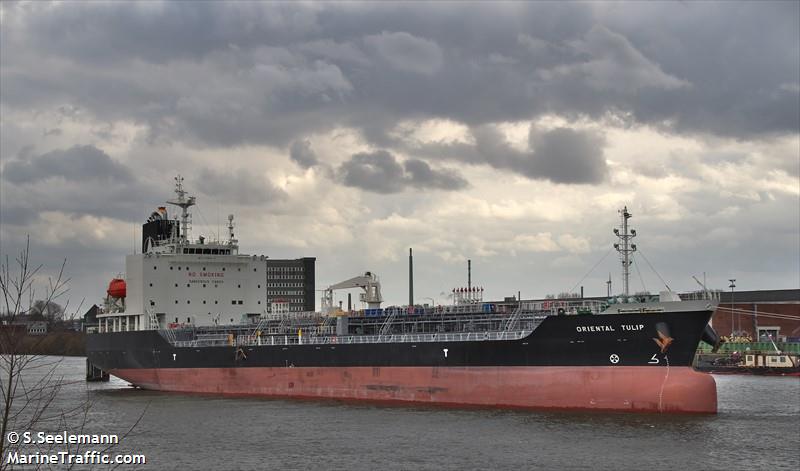 oriental tulip (Chemical/Oil Products Tanker) - IMO 9890549, MMSI 354731000, Call Sign 3EDS5 under the flag of Panama