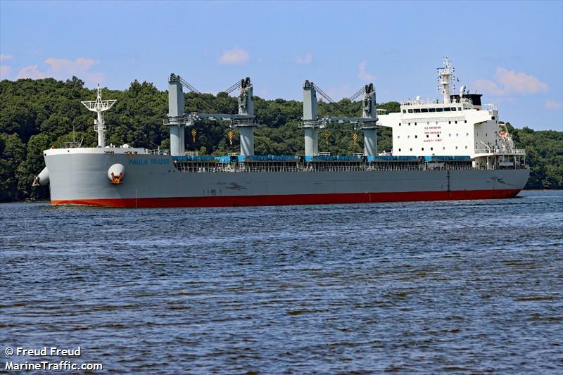 paula trader (Bulk Carrier) - IMO 9855458, MMSI 356108000, Call Sign 3FRJ6 under the flag of Panama