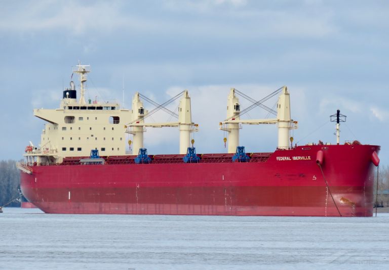 federal iberville (Bulk Carrier) - IMO 9820972, MMSI 356779000, Call Sign 3EXN6 under the flag of Panama