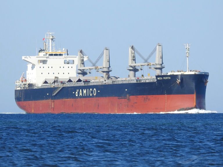 medi perth (Bulk Carrier) - IMO 9804552, MMSI 370712000, Call Sign HPTV under the flag of Panama