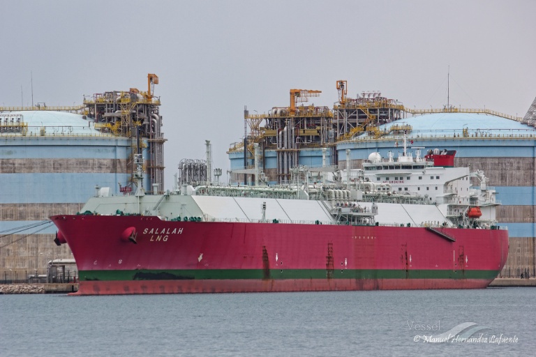 salalah lng (LNG Tanker) - IMO 9300817, MMSI 371561000, Call Sign 3EDE9 under the flag of Panama