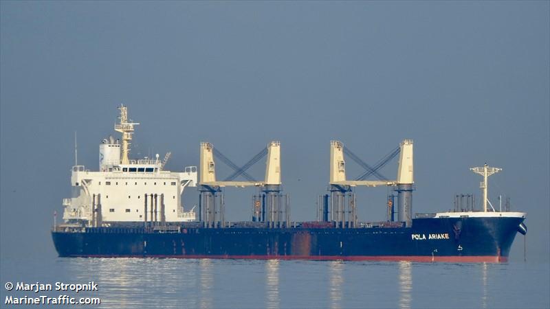 pola ariake (Bulk Carrier) - IMO 9780940, MMSI 371989000, Call Sign HO2891 under the flag of Panama