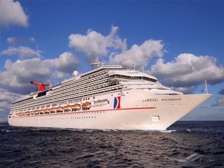 carnival splendor (Passenger (Cruise) Ship) - IMO 9333163, MMSI 372808000, Call Sign 3EUS under the flag of Panama