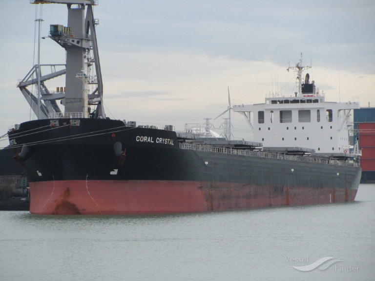 coral crystal (Bulk Carrier) - IMO 9591985, MMSI 373789000, Call Sign 3FVW3 under the flag of Panama