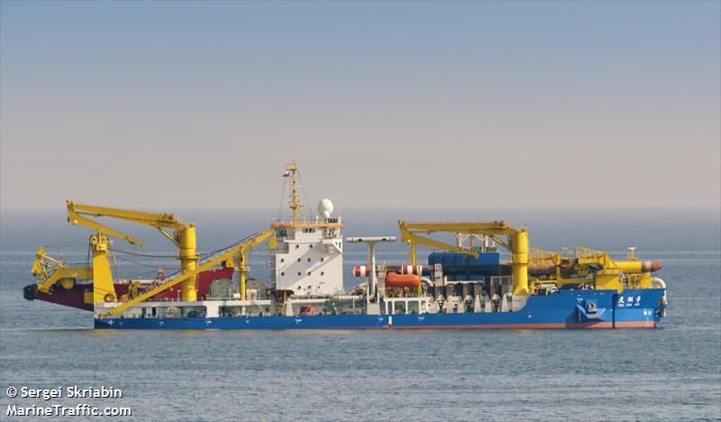 tian kun hao (Dredger) - IMO 9781657, MMSI 413306090, Call Sign BTXX under the flag of China