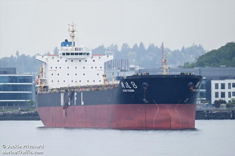 guo yuan 8 (Bulk Carrier) - IMO 9579236, MMSI 414034000, Call Sign BFBP under the flag of China