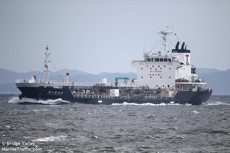matsuyama maru no.8 (Oil Products Tanker) - IMO 9426219, MMSI 431000498, Call Sign JD2555 under the flag of Japan