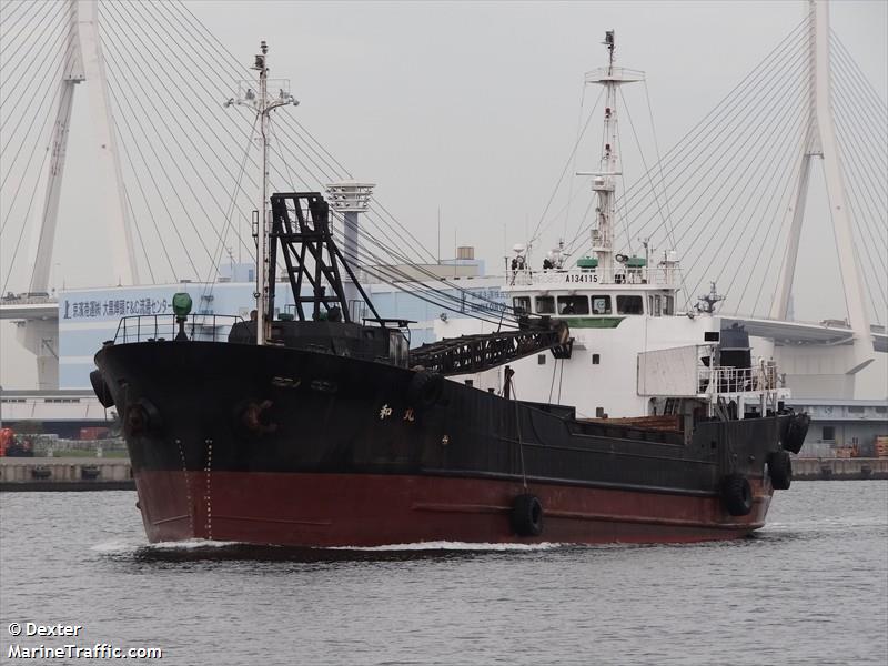 kazu maru (Cargo ship) - IMO , MMSI 431000771, Call Sign JK5384 under the flag of Japan