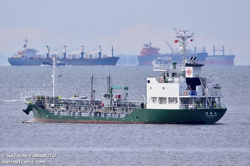 meisho maru (Chemical/Oil Products Tanker) - IMO 9881081, MMSI 431014474, Call Sign JD4689 under the flag of Japan