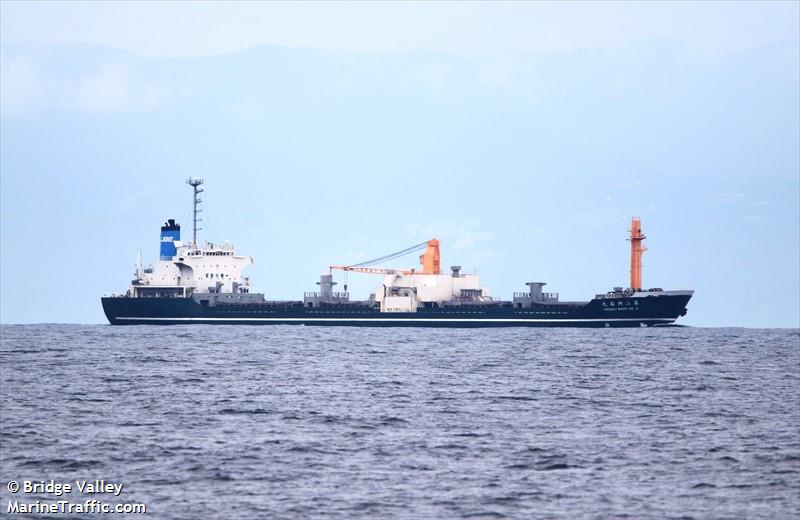 kousekimaru no2 (Limestone Carrier) - IMO 8220125, MMSI 431400685, Call Sign JM5898 under the flag of Japan