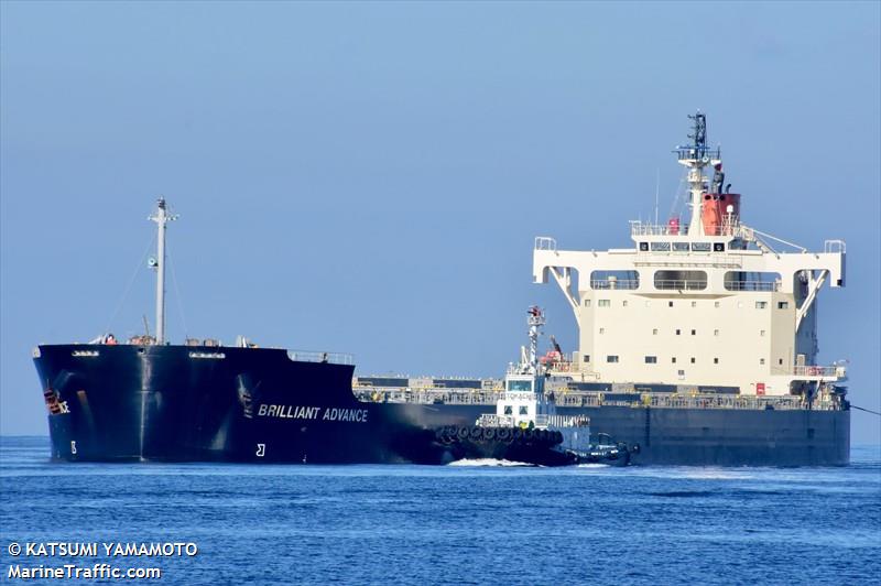 brilliant advance (Bulk Carrier) - IMO 9687722, MMSI 432976000, Call Sign 7JQV under the flag of Japan