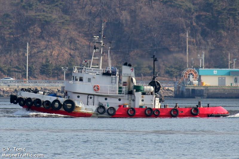 dongjin.1 (Towing vessel (tow>200)) - IMO , MMSI 440142970, Call Sign 835523 under the flag of Korea