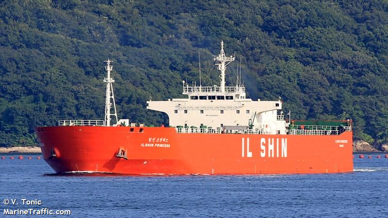 il shin princess (Ro-Ro Cargo Ship) - IMO 9394454, MMSI 440658000, Call Sign 076516 under the flag of Korea