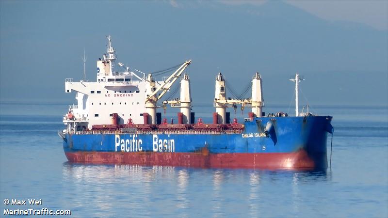 chiloe island (Bulk Carrier) - IMO 9610755, MMSI 477752900, Call Sign VRMO4 under the flag of Hong Kong