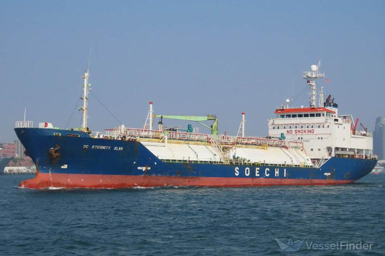 sc eternity xlvii (LPG Tanker) - IMO 9151448, MMSI 525009331, Call Sign PMHQ under the flag of Indonesia