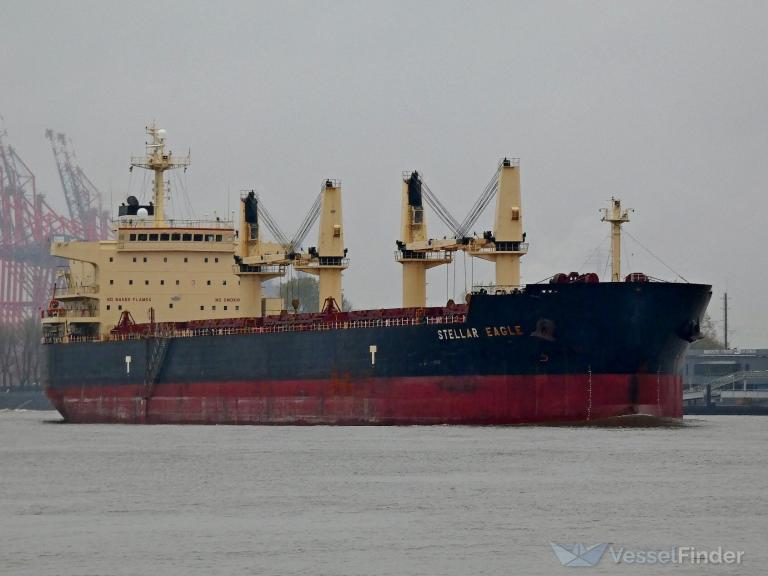 stellar eagle (Bulk Carrier) - IMO 9514004, MMSI 538003521, Call Sign V7RJ6 under the flag of Marshall Islands