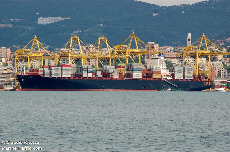 mary (Container Ship) - IMO 9635664, MMSI 538004911, Call Sign V7ZT7 under the flag of Marshall Islands