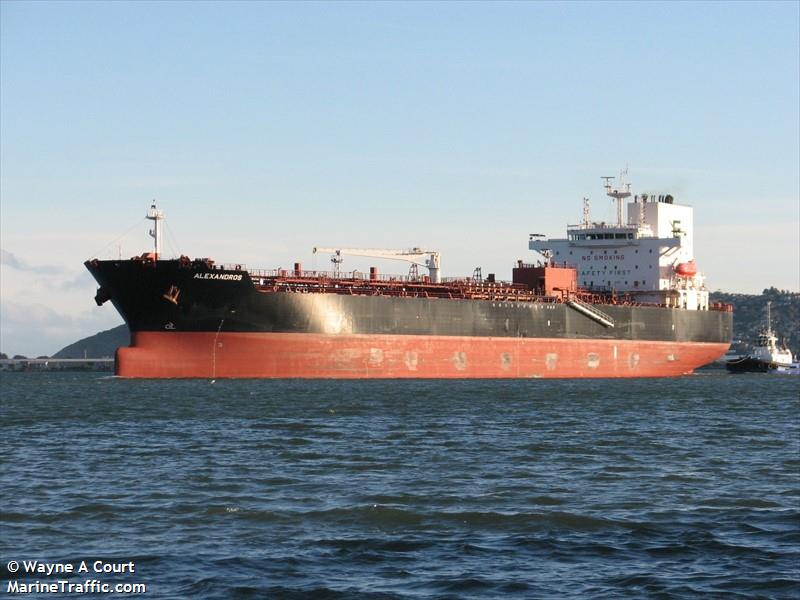 alexandros (Chemical/Oil Products Tanker) - IMO 9865764, MMSI 538008693, Call Sign V7A2663 under the flag of Marshall Islands
