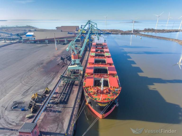 golden friend (Bulk Carrier) - IMO 9854301, MMSI 538008957, Call Sign V7A2949 under the flag of Marshall Islands