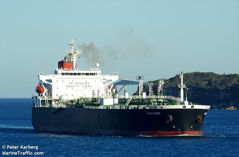 ocean spring (Oil Products Tanker) - IMO 9379038, MMSI 563832000, Call Sign S6HB2 under the flag of Singapore