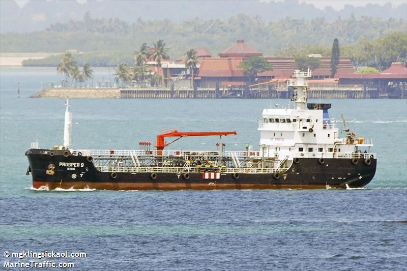 noc 9 (Bunkering Tanker) - IMO 9702118, MMSI 565288000, Call Sign 9V9982 under the flag of Singapore