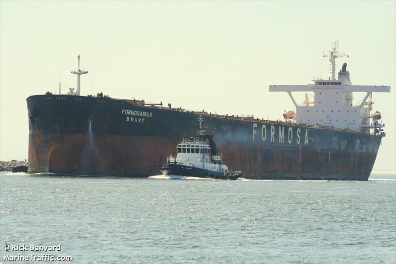 formosabulk brave (Bulk Carrier) - IMO 9222730, MMSI 636012293, Call Sign A8EN8 under the flag of Liberia