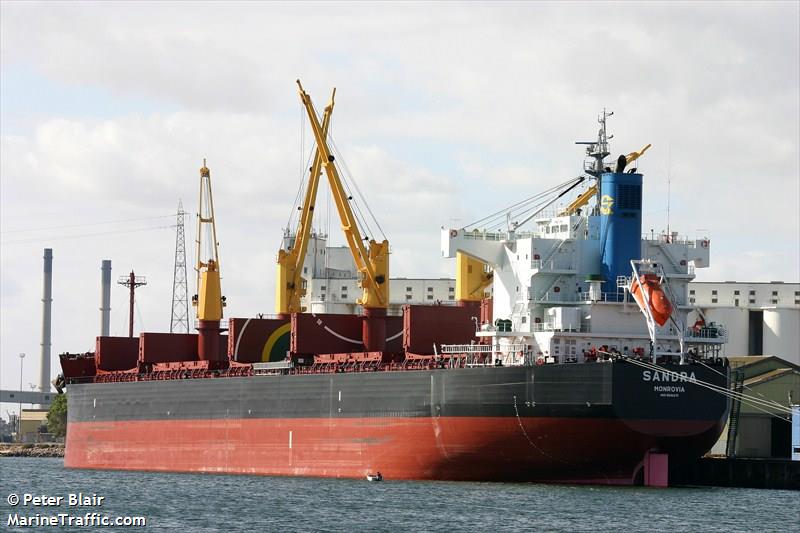 la charmais (Bulk Carrier) - IMO 9510371, MMSI 636013805, Call Sign A8PP2 under the flag of Liberia